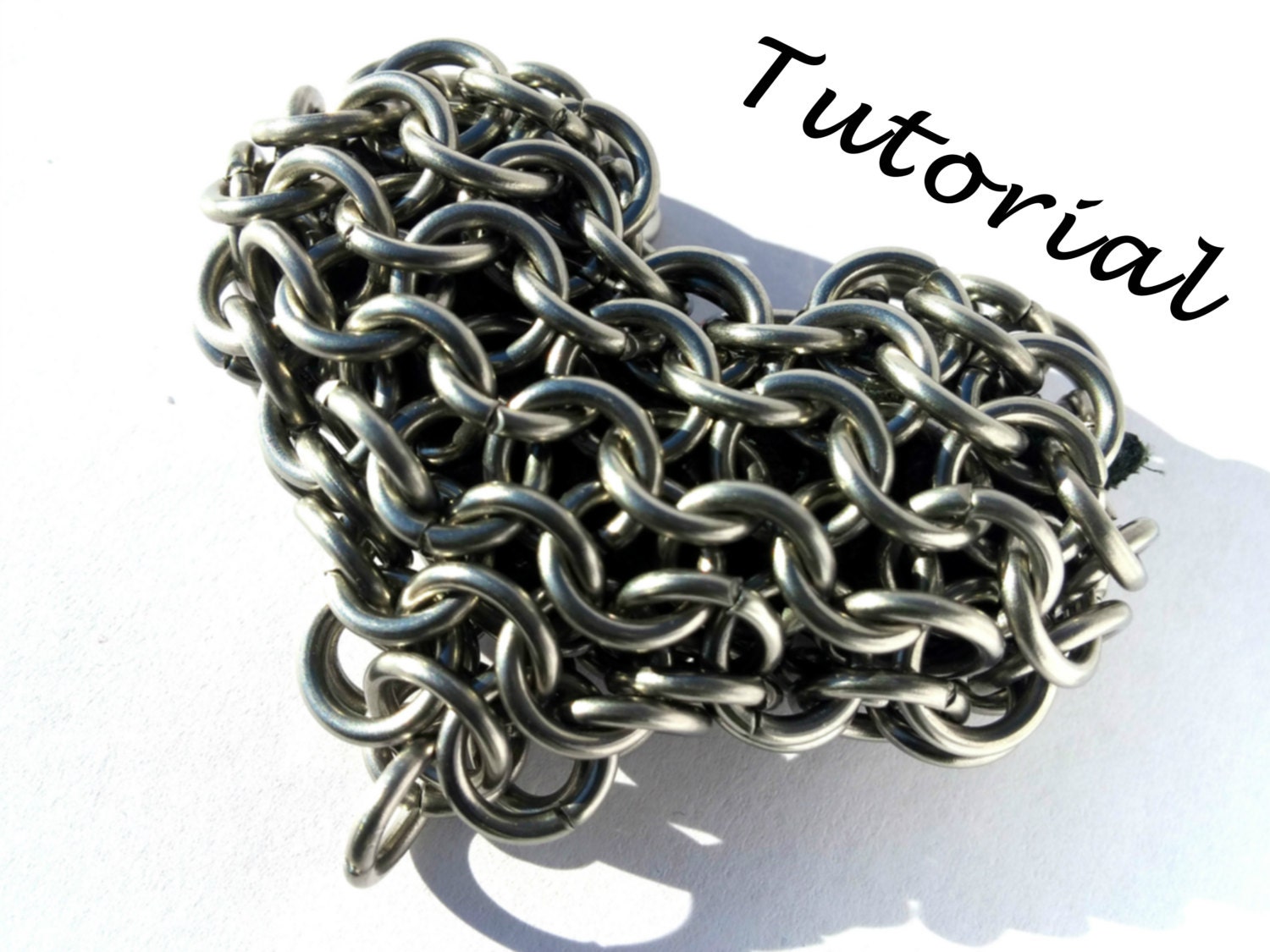 Chainmail Heart Tutorial Chainmail Heart Pattern Learn How