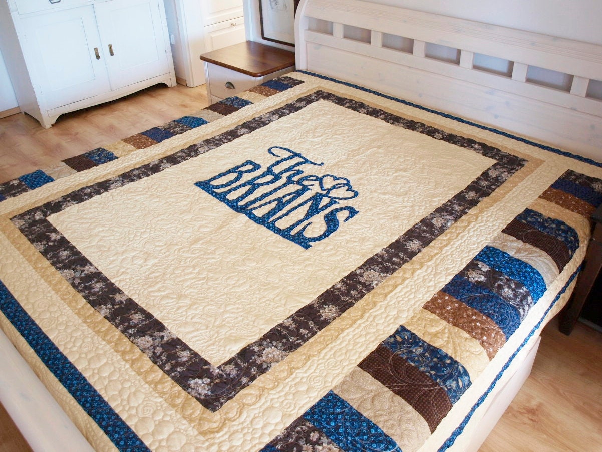 custom wedding quilt keepsake quilt wedding quilt modern