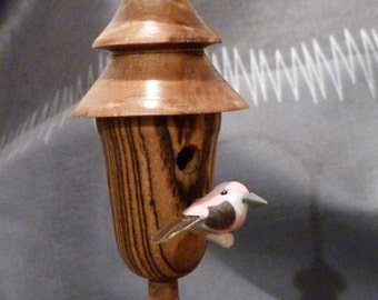 Swiss Bird House Ornament