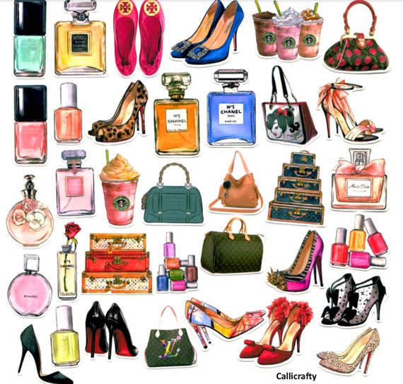 Fashion Accessories Planner Stickers Scrapbooking Fashion Accessories Planner Stickers Scrapbooking