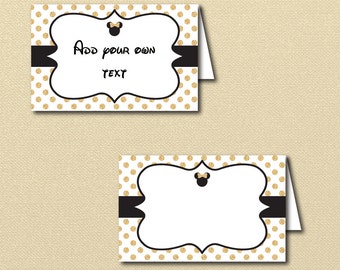 mickey mouse printables editable labels printable labels