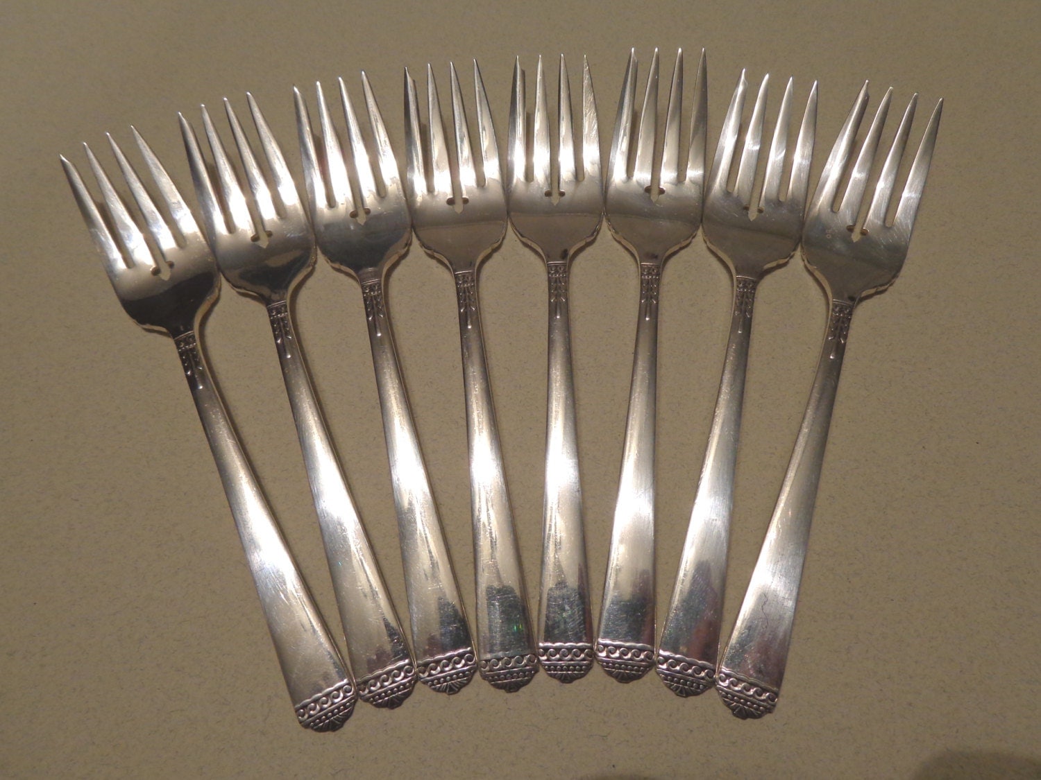 Surf Club Silverplate Silverware Flatware 1881 Rogers Oneida 8
