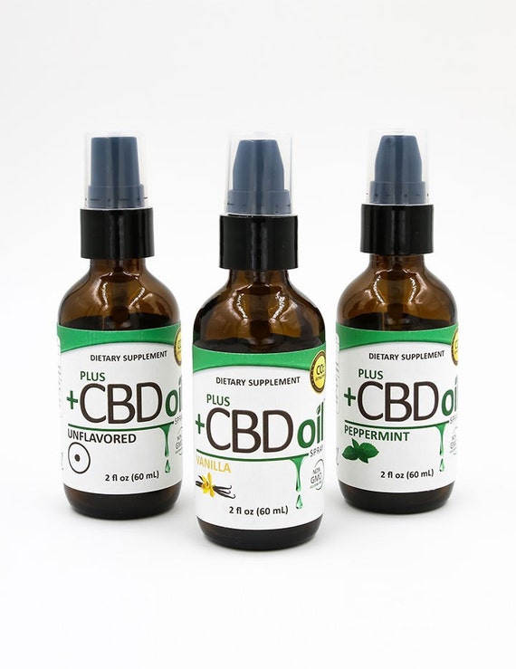 CBD Plus CBD 2 oz. Oil Spray 500 mg Tincture CannaVest by CBD4Less