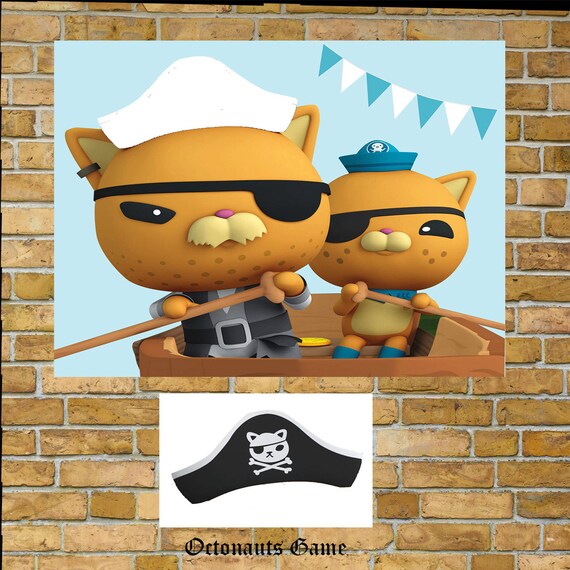 Octonauts Pin the Hat on Kwazii GrandFather by CreativeShores