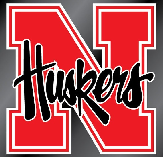 Nebraska Cornhuskers Vinyl Decal Sticker by TooTwistedGraphics