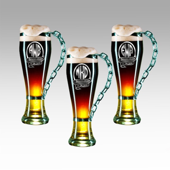 Glasses, Personalized Beer Glass, Engraved Glasses, Beer Mug, Wedding ...