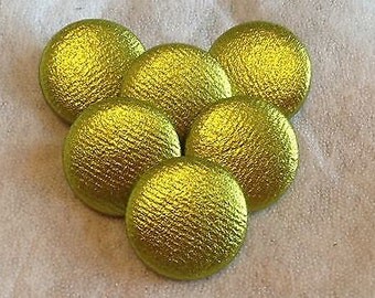 Lime, Green Buttons, Lycra Buttons, Fabric Covered Buttons, Shank Buttons, 31mm, Large Buttons, Coat Buttons, Sewing Supplies, Upholstery