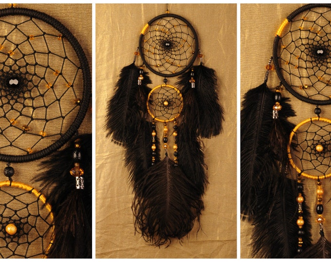 Dreamcatcher Gold of the Incas Dream Catcher Large Dreamcatcher Dream сatcher gift idea dreamcatcher boho dreamcatchers wall handmade gift