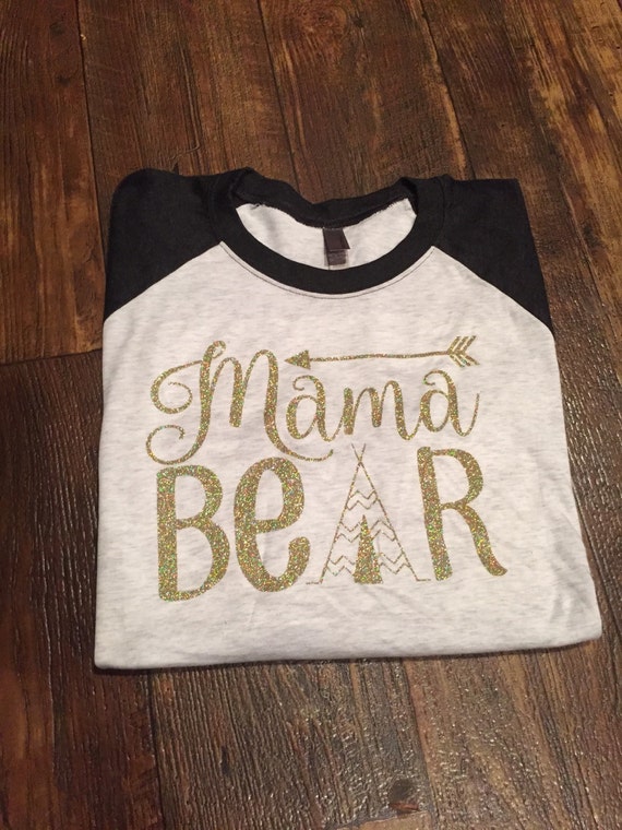 Download Mama Bear TeePee Raglan by SewSouthernBlanks on Etsy