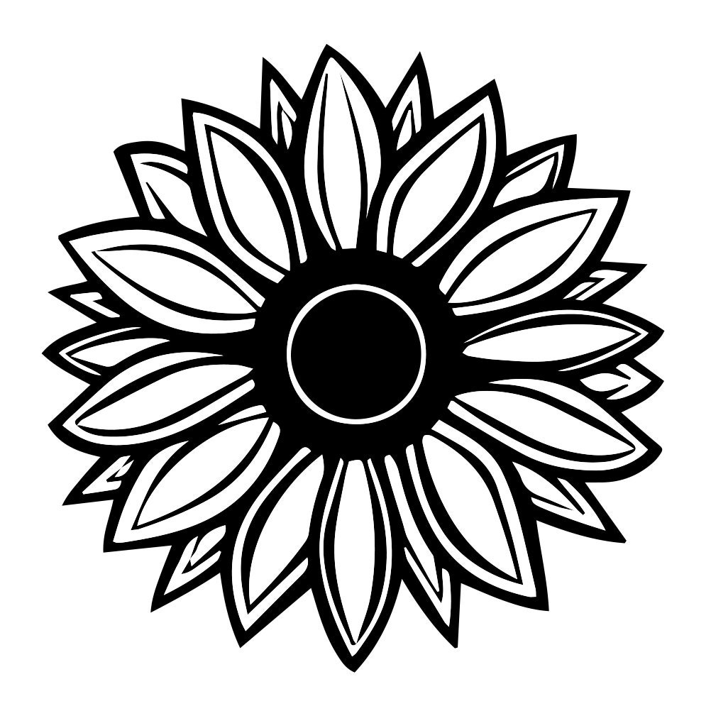 Free Free 208 Sunflower Car Decal Svg SVG PNG EPS DXF File
