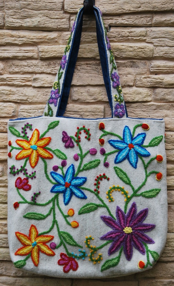 peruvian woven bags