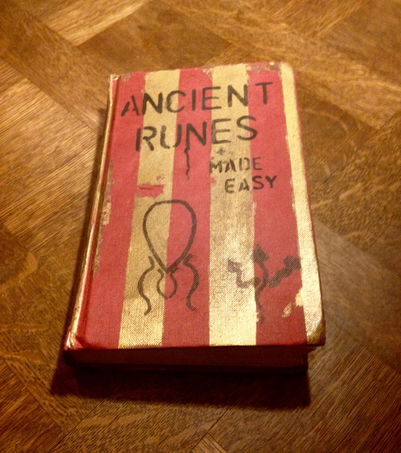 Harry Potter Book Ancient Runes Made Easy with secret