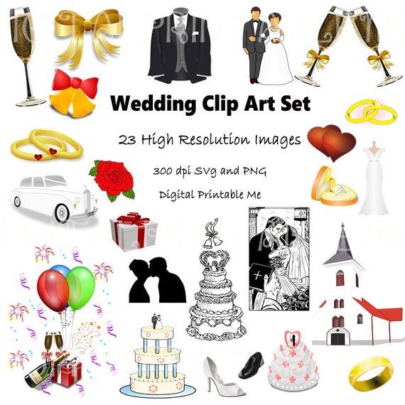 wedding clipart pack - photo #41