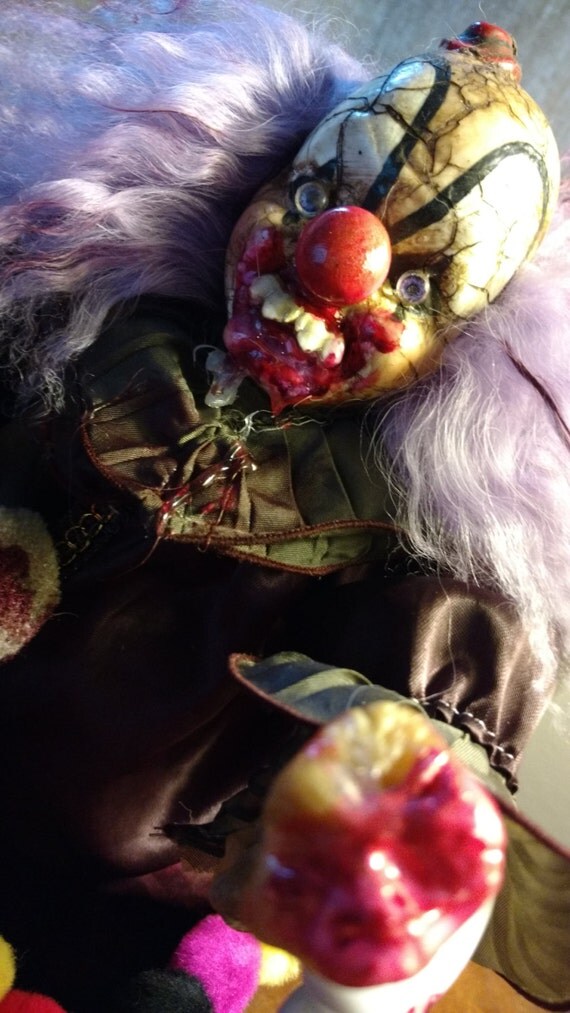 evil clown doll