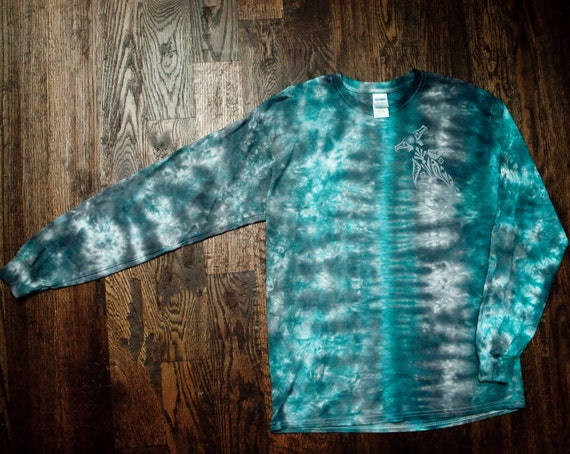 shark tie dye shirt