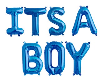 ITS A BOY Balloon Banner