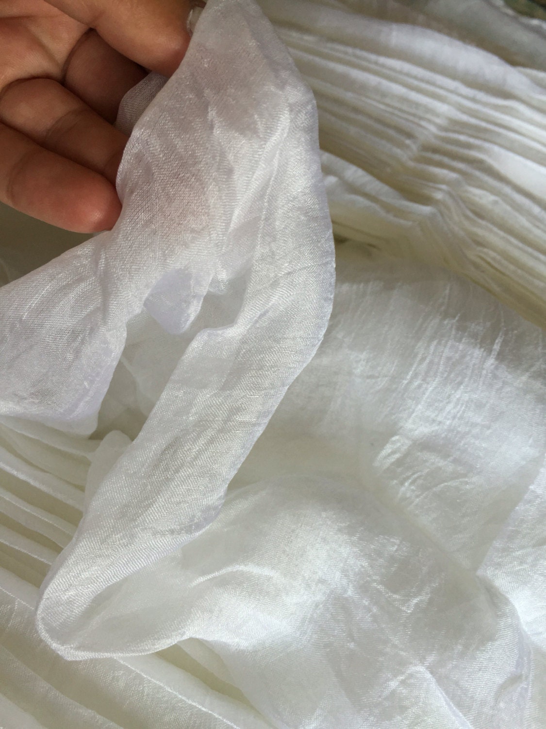 Silk Dense Gauze Margilan Silk Uzbek Silk Gauze 100