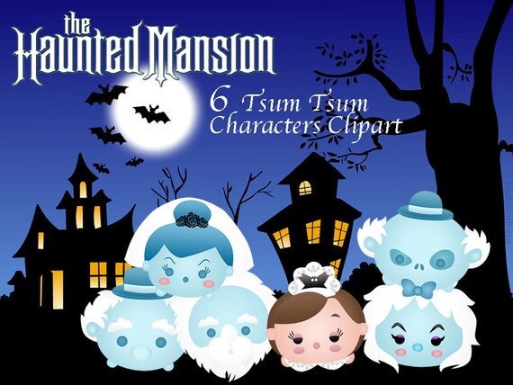 tsum tsum haunted mansion