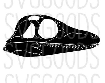 Dinosaur skull svg, fossil svg, dinosaur svg, skull svg, dino svg, tyrannosaurus svg, trex svg, t-rex svg, vector file, cut file, cricut svg