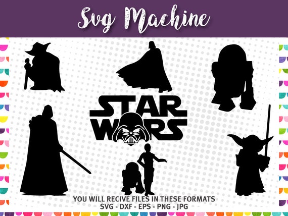 Download Star Wars SVG Cut Files for Silhouette Studio Cricut