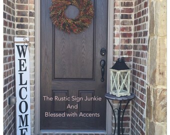 large welcome signs rustic wood welcome signs welcome porch signs front porch decor - Front Porch Decor large welcome signs rustic wood welcome signs welcome porch signs front porch decor - Front Porch Decor