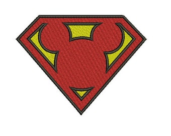 12 size - super mickey mouse Embroidery Design Instant Download - no applique-