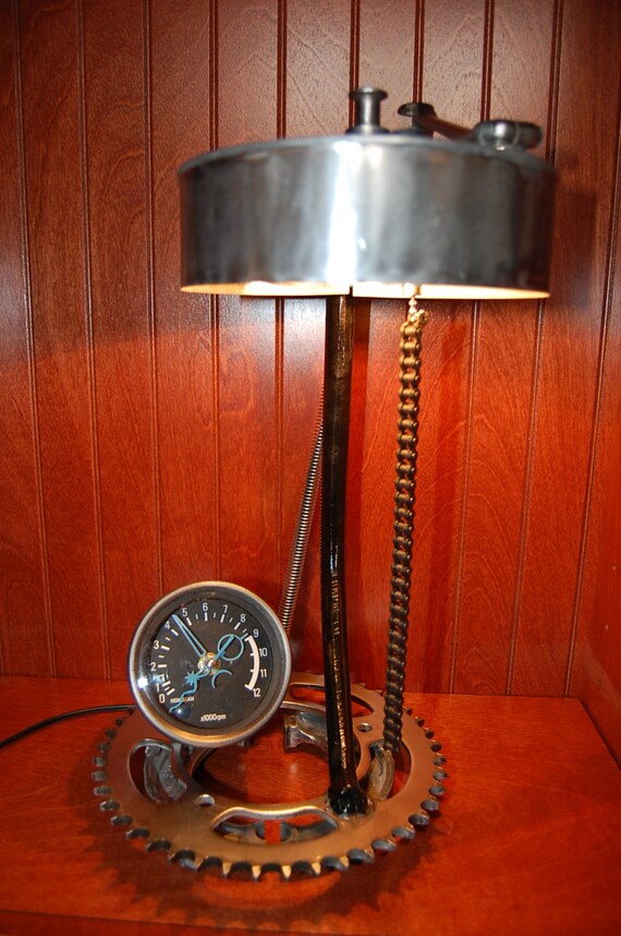 Motorcycle Desk Lamp Table Lamp
