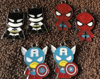 superhero ornament set