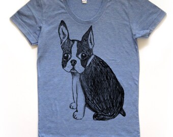 boston terrier shirt, boston terrier t, cute boston terrier tshirt, boston terrier design, french bulldog, free shipping