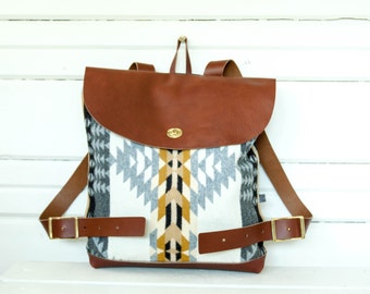Free Shipping!- Rancho Arroyo Wool Backpack