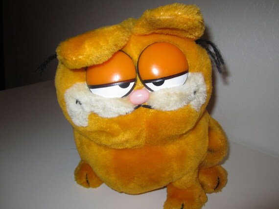 large garfield stuffed animal