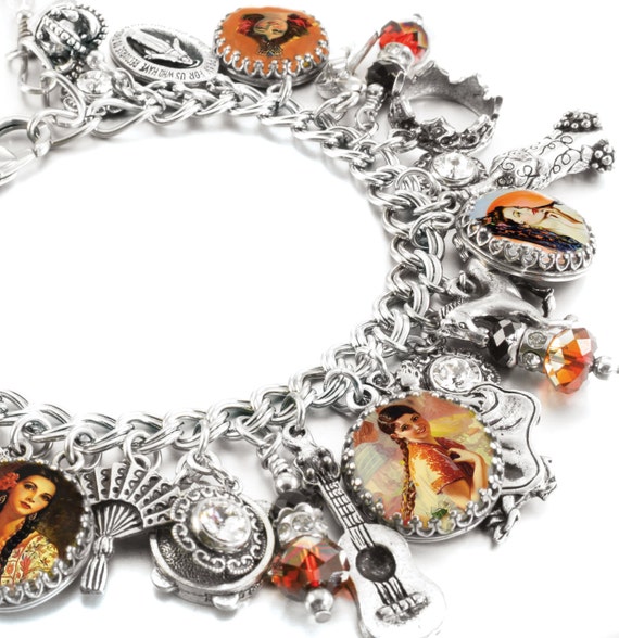 Spanish Charm Bracelet Spanish Bracelet Spanish Jewelry