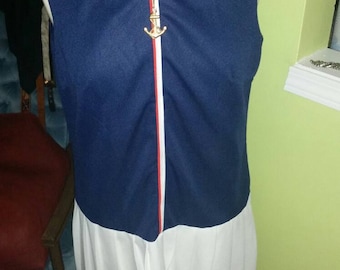 The Most Adorable Authentic Vintage Sailor Dress