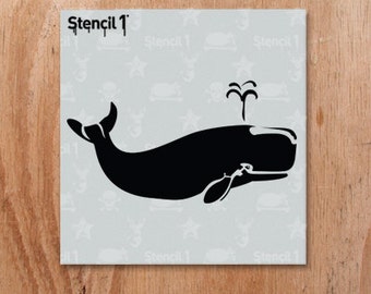 Whale stencil | Etsy