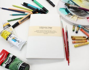 Watercolor Paper Journal Refill