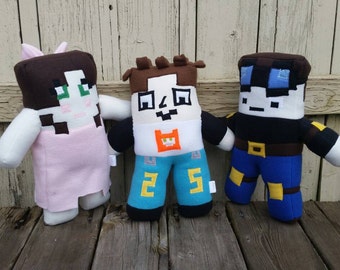  minecraft plush Etsy