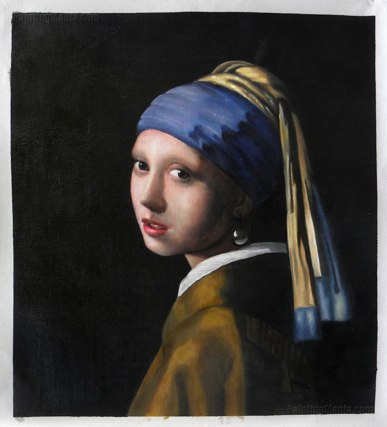 Girl with a Pearl Earring Johannes Vermeer hand-painted oil