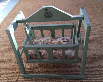 etsy doll cradle