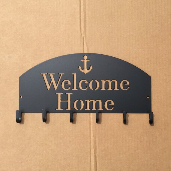 Home Key Holder with Anchor P22