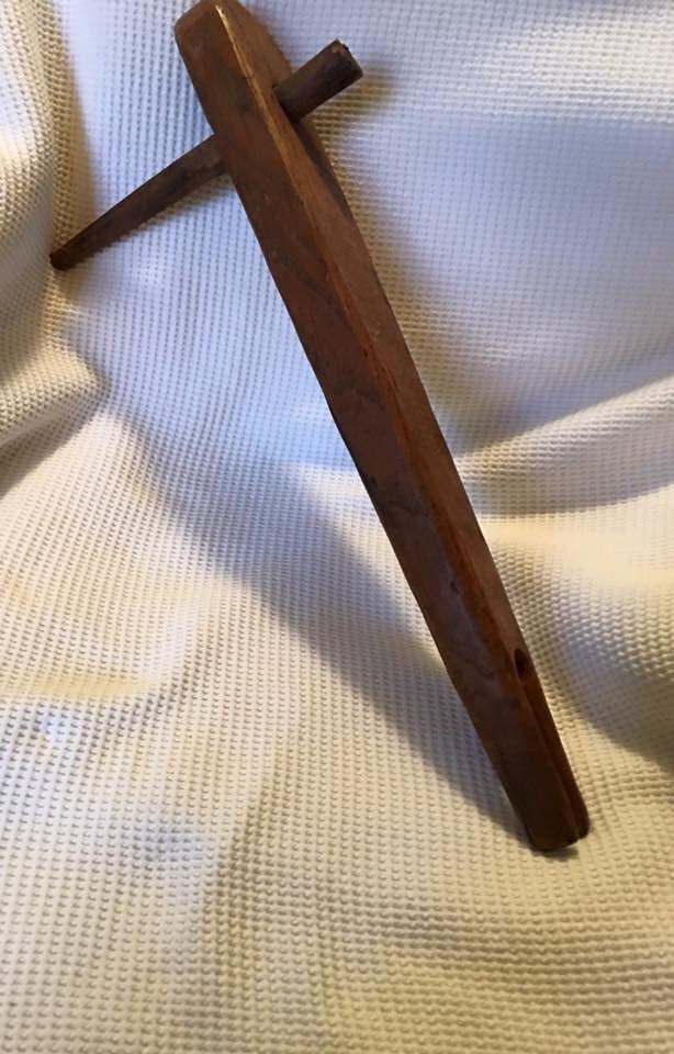 Antique Bed Rope Tightener Wood Rope Bed by Pickersistersyorktwn