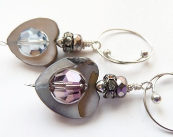 Stitch Markers for Lace - Love Letters - Colorful, Removable, Locking, and Snag Free -MDCSM595874
