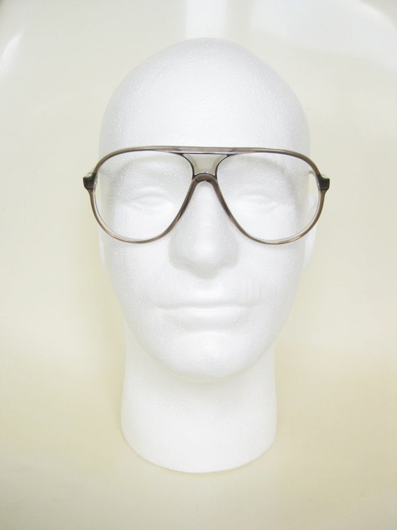 1980s Mens Aviator Glasses Vintage Eyeglasses Deadstock Light
