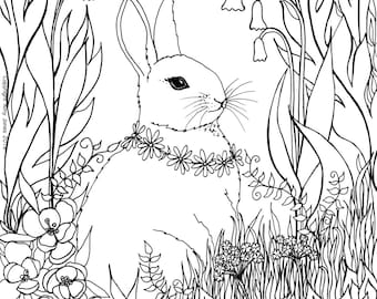 Easter coloring | Etsy