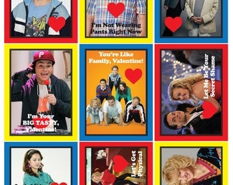 The Goldbergs Valentines Day Cards, Download and Print!