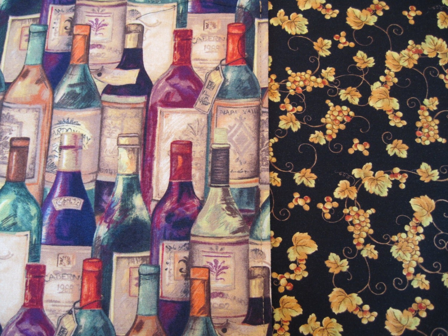 Wine Lovers Placemats Reversible Tuscany Placemats 4 or 6