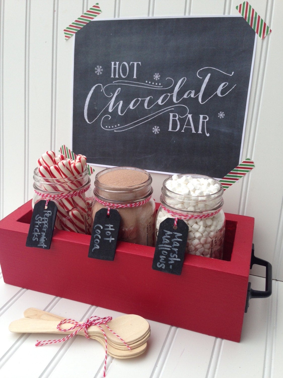 Hot Chocolate Bar Station Basic Hot Cocoa Bar Tabletop