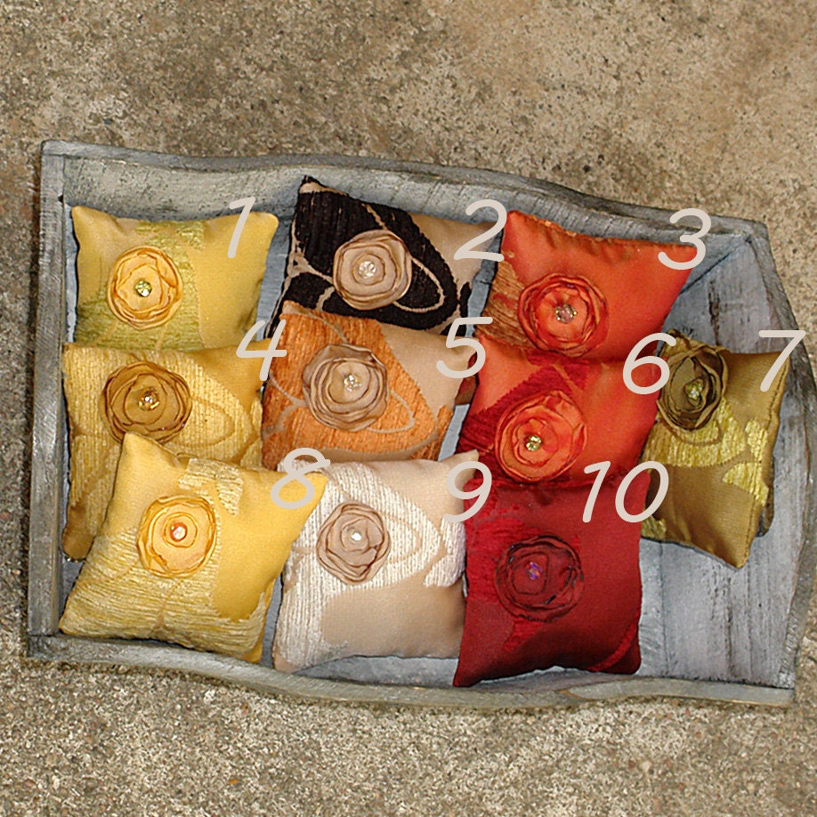 Dollhouse Miniature Pillows Decorative Mini Pillows MH