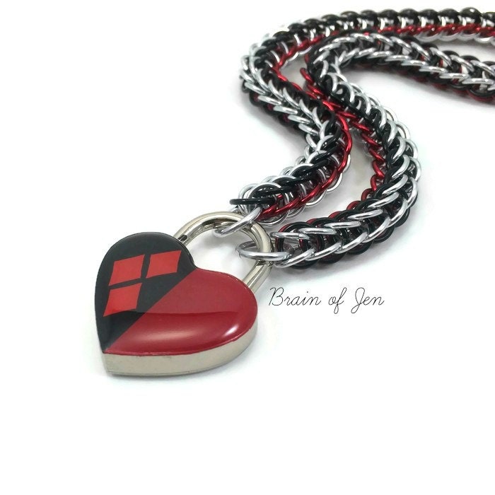 harley quinn collar s collar harley quinn inspired and black harley quinn collar s collar harley quinn inspired and black