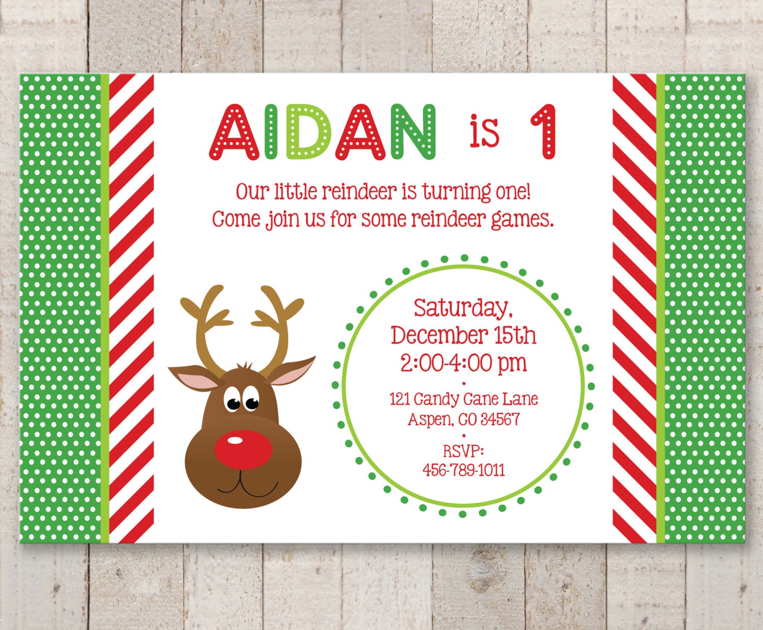 reindeer 1st birthday invitations holiday winter birthday reindeer 1st birthday invitations holiday winter birthday