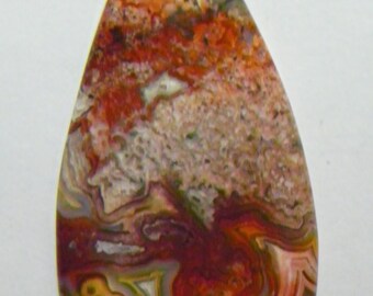 Red Crazy Lace Agate Designer Cabochon (F 002)